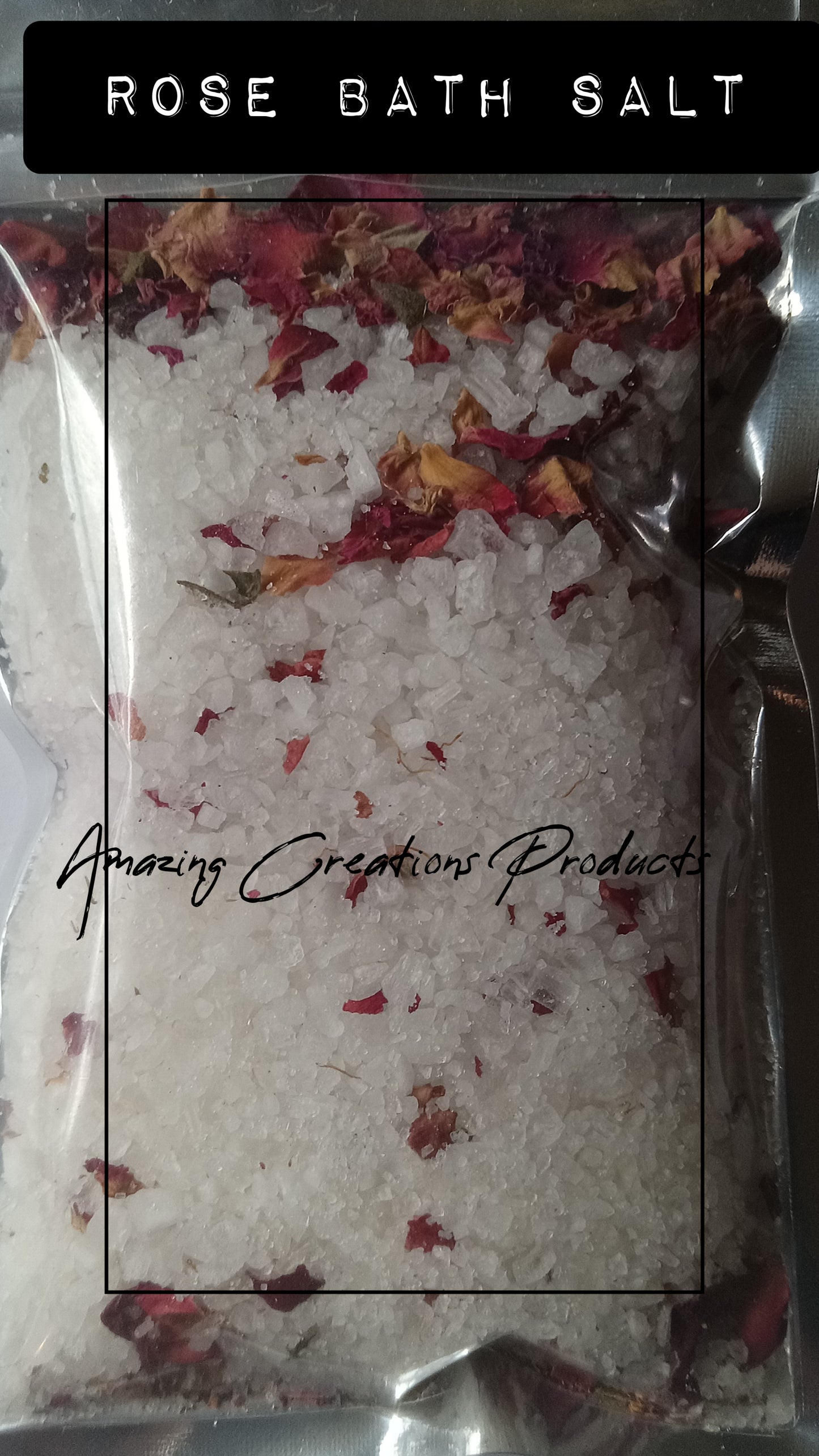 Rose Bath Salt - available at Amazing Creations Products . Grab yours for $10.00 today!