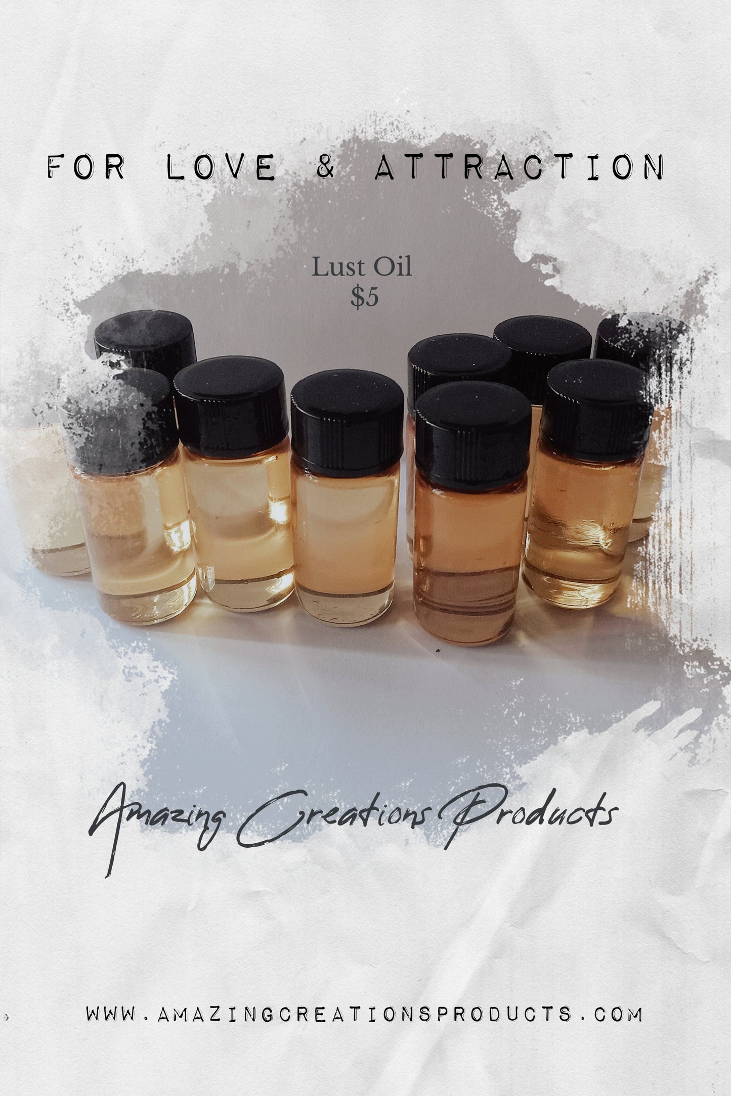Lust Oil - Oil available at Amazing Creations Products . Grab yours for $5 today!