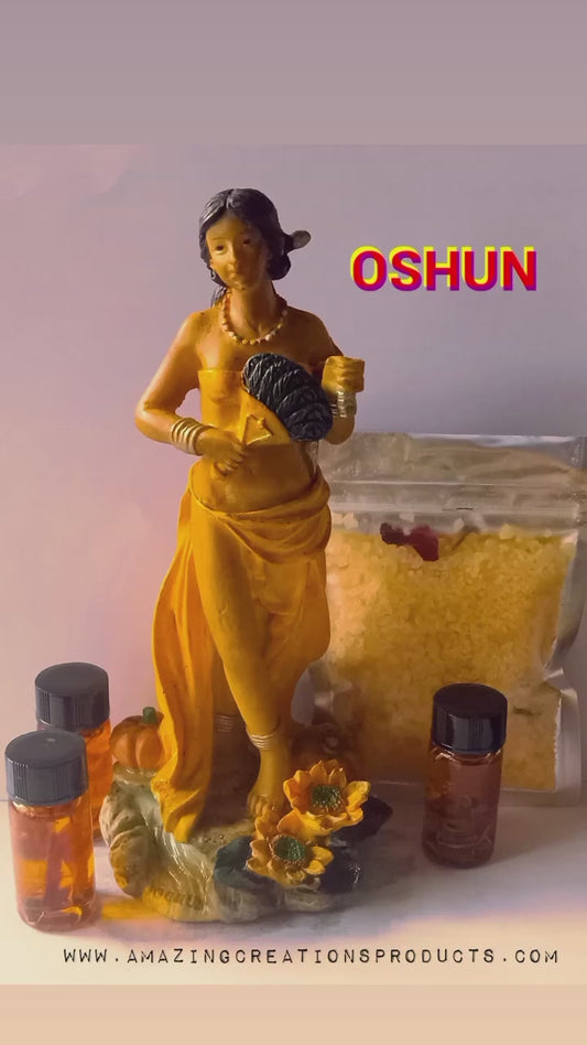 Oshun Bath Salt & Oil Kit