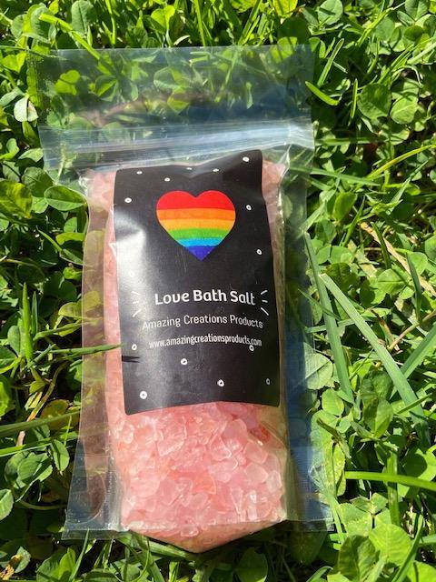Love Bath Salt - Bath Salts available at Amazing Creations Products . Grab yours for $10.00 today!