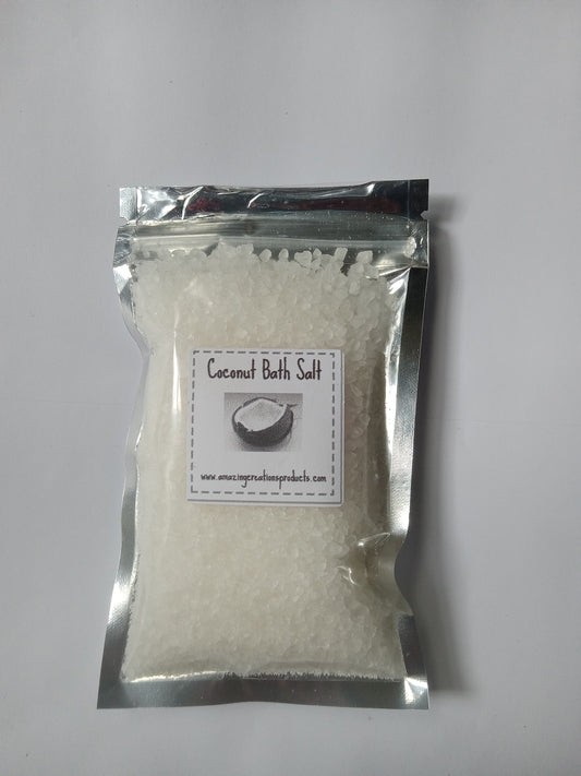  Coconut Bath Salt -  available at Amazing Creations Products . Grab yours for $10 today!