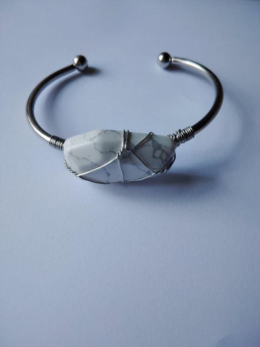  Howlite Bracelet -  available at Amazing Creations Products . Grab yours for $15 today!