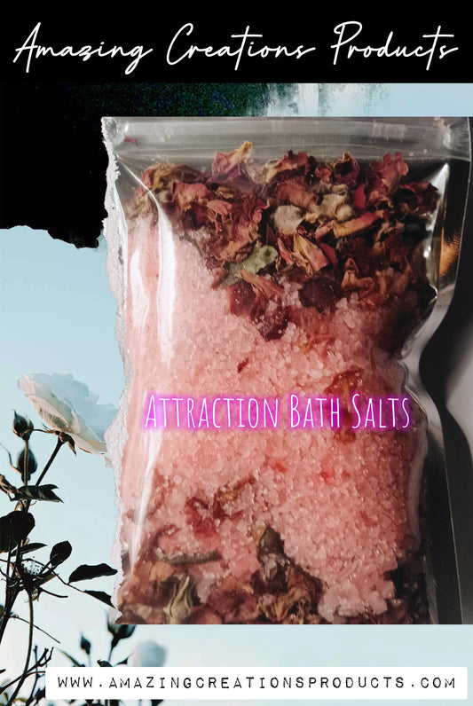  Attraction Bath Salt -  available at Amazing Creations Products . Grab yours for $10 today!