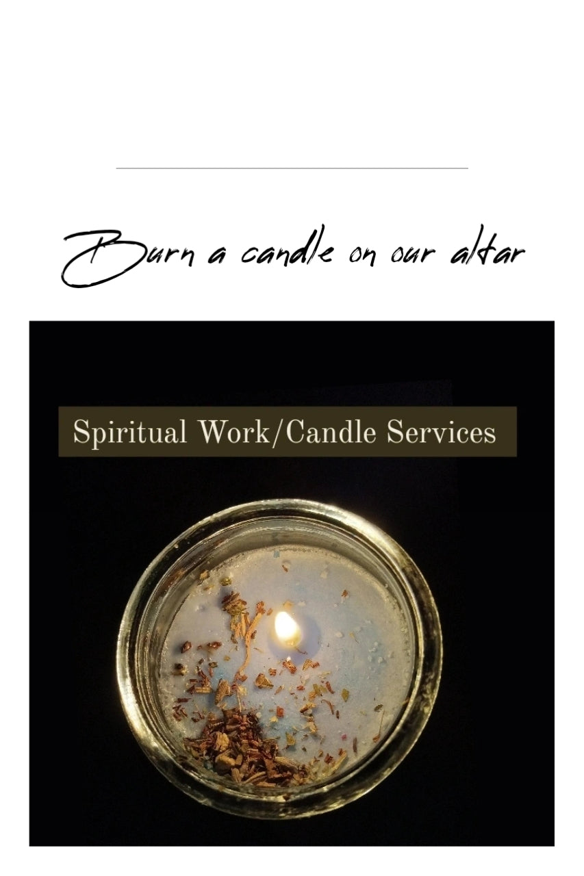  CANDLE BURNING SERVICE - Candles available at Amazing Creations Products . Grab yours for $60 today!