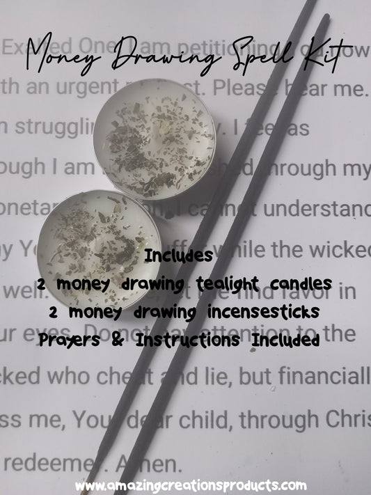  Money Drawing  Spell Kit -  available at Amazing Creations Products . Grab yours for $10 today!