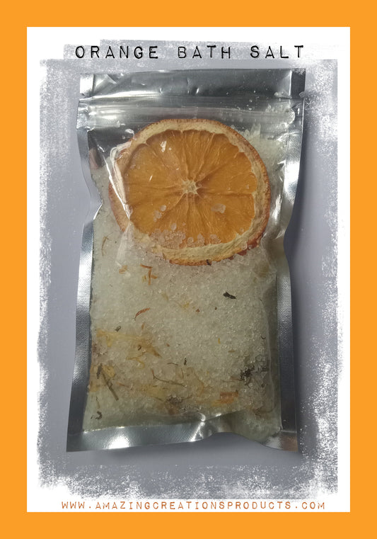  Orange Bath Salt (Uplifting) - Bath Salts available at Amazing Creations Products . Grab yours for $10 today!