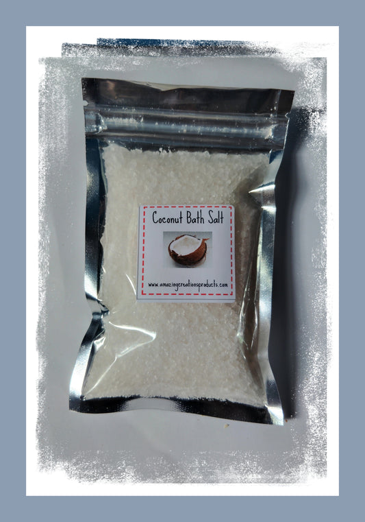  Coconut Bath Salt -  available at Amazing Creations Products . Grab yours for $10 today!