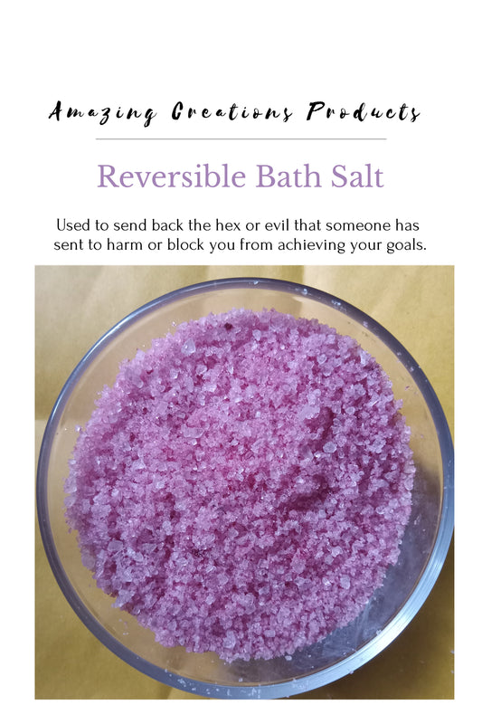  Reversible Bath Salt - Bath Salts available at Amazing Creations Products . Grab yours for $10.00 today!