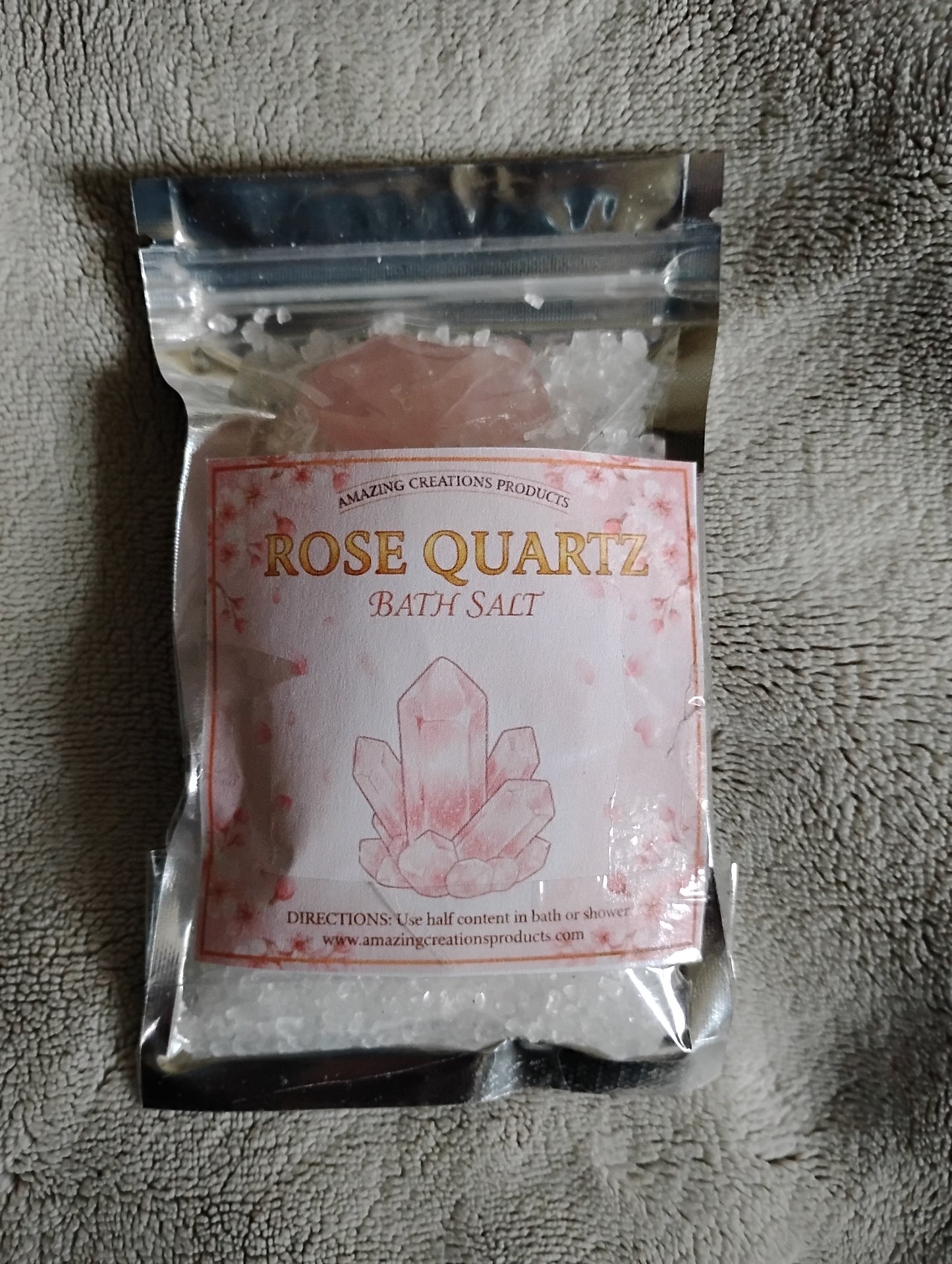 Rose Quartz Bath Salt