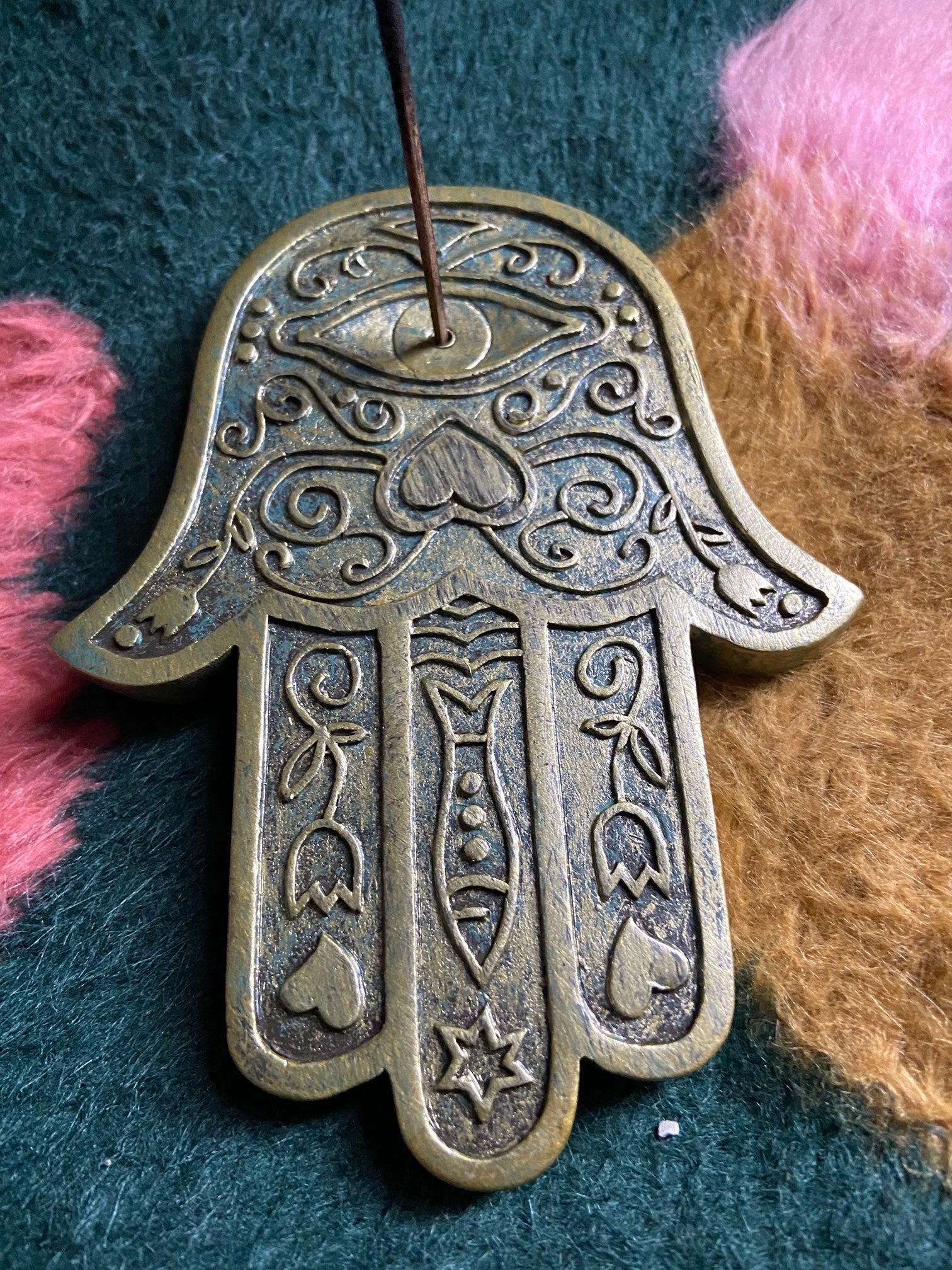  Hamsa Hand Incense holder -  available at Amazing Creations Products . Grab yours for $7.99 today!