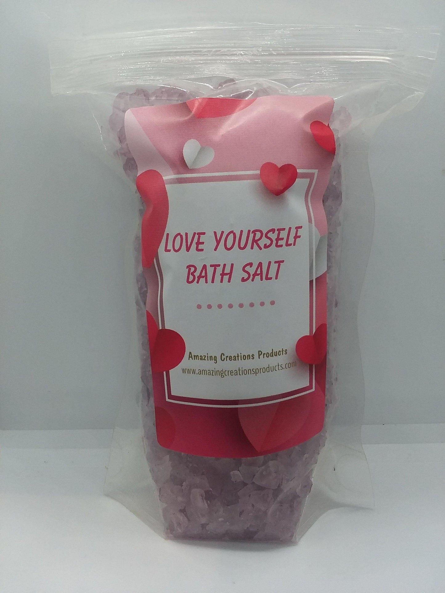  Love Yourself Bath Salt - Bath Salts available at Amazing Creations Products . Grab yours for $10.00 today!