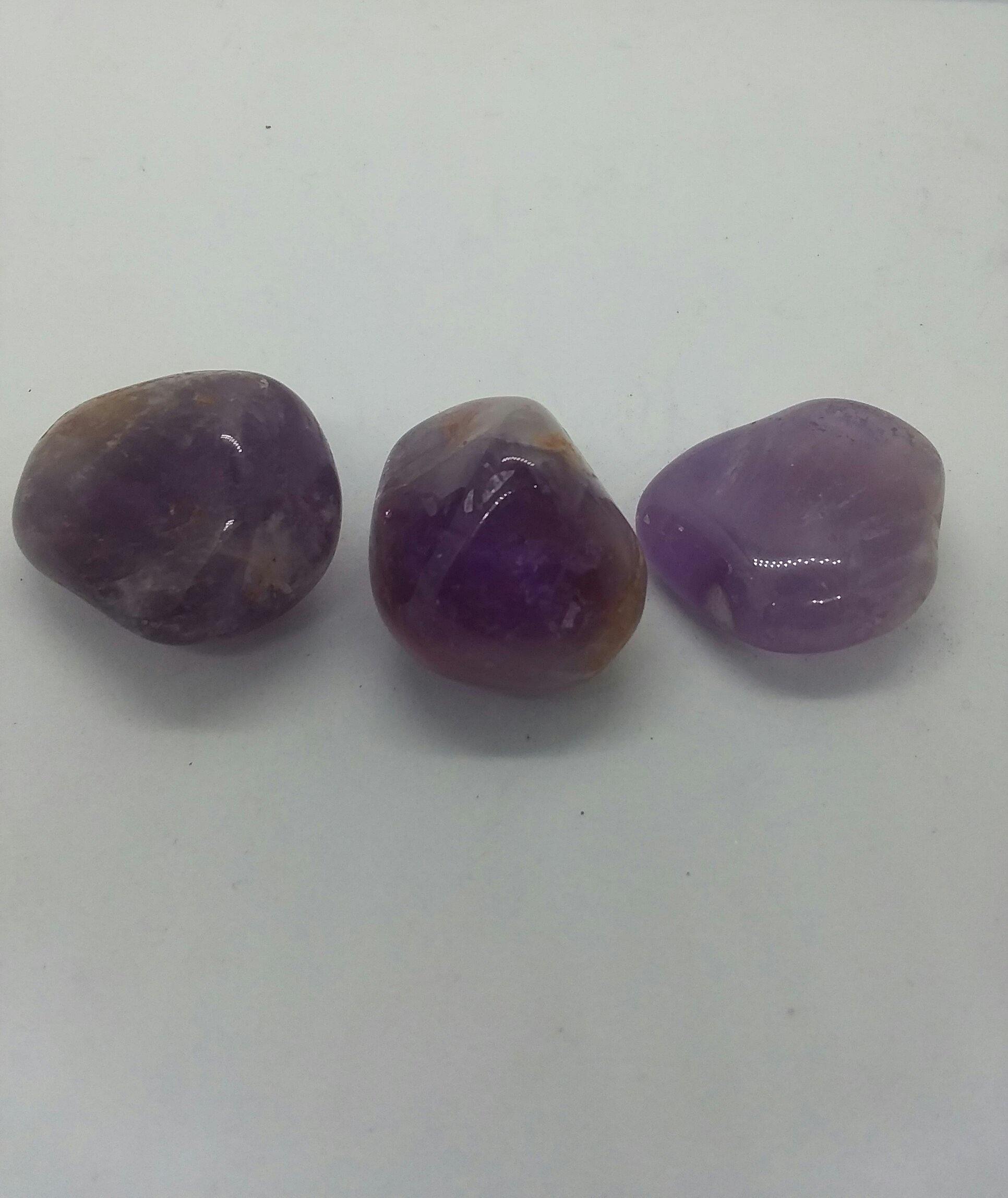  Amethyst Polished Stone - Gemstones available at Amazing Creations Products . Grab yours for $2.00 today!