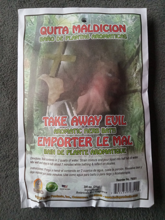  Take Away Evil (Quita Mal) Herb Bath -  available at Amazing Creations Products . Grab yours for $7.95 today!