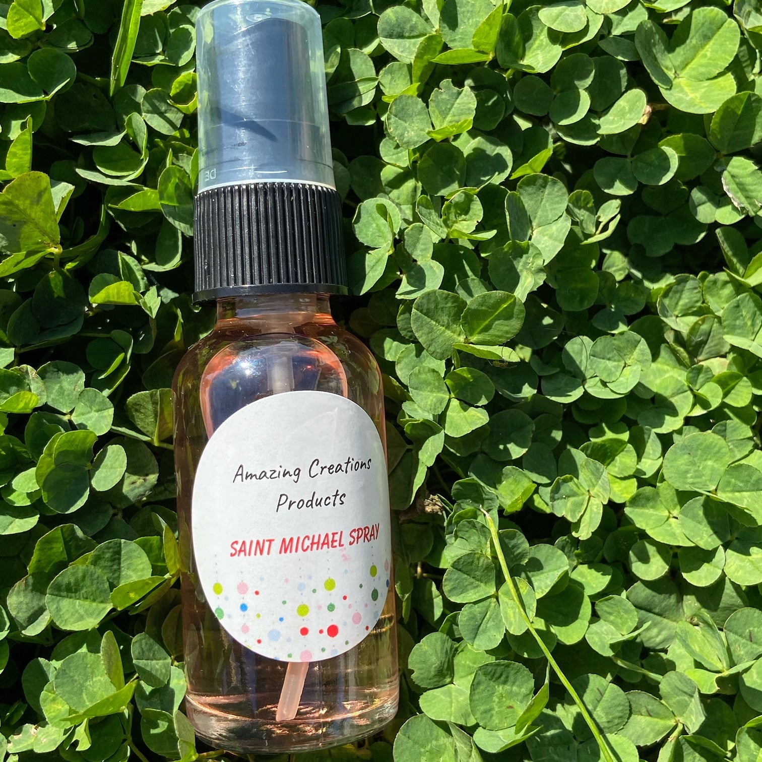  St. Michael Spray -  available at Amazing Creations Products . Grab yours for $12.00 today!